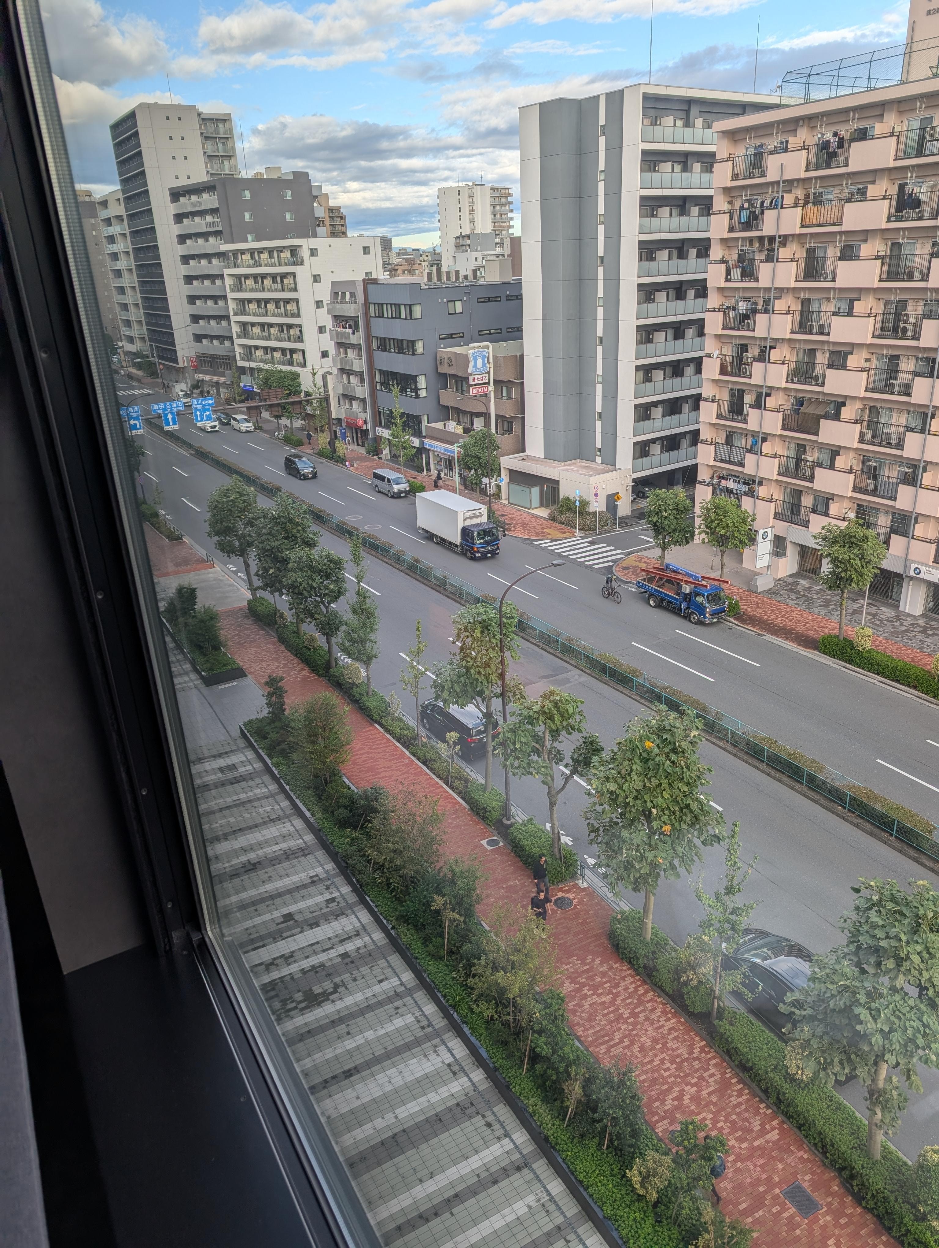 Hotel view from the room 