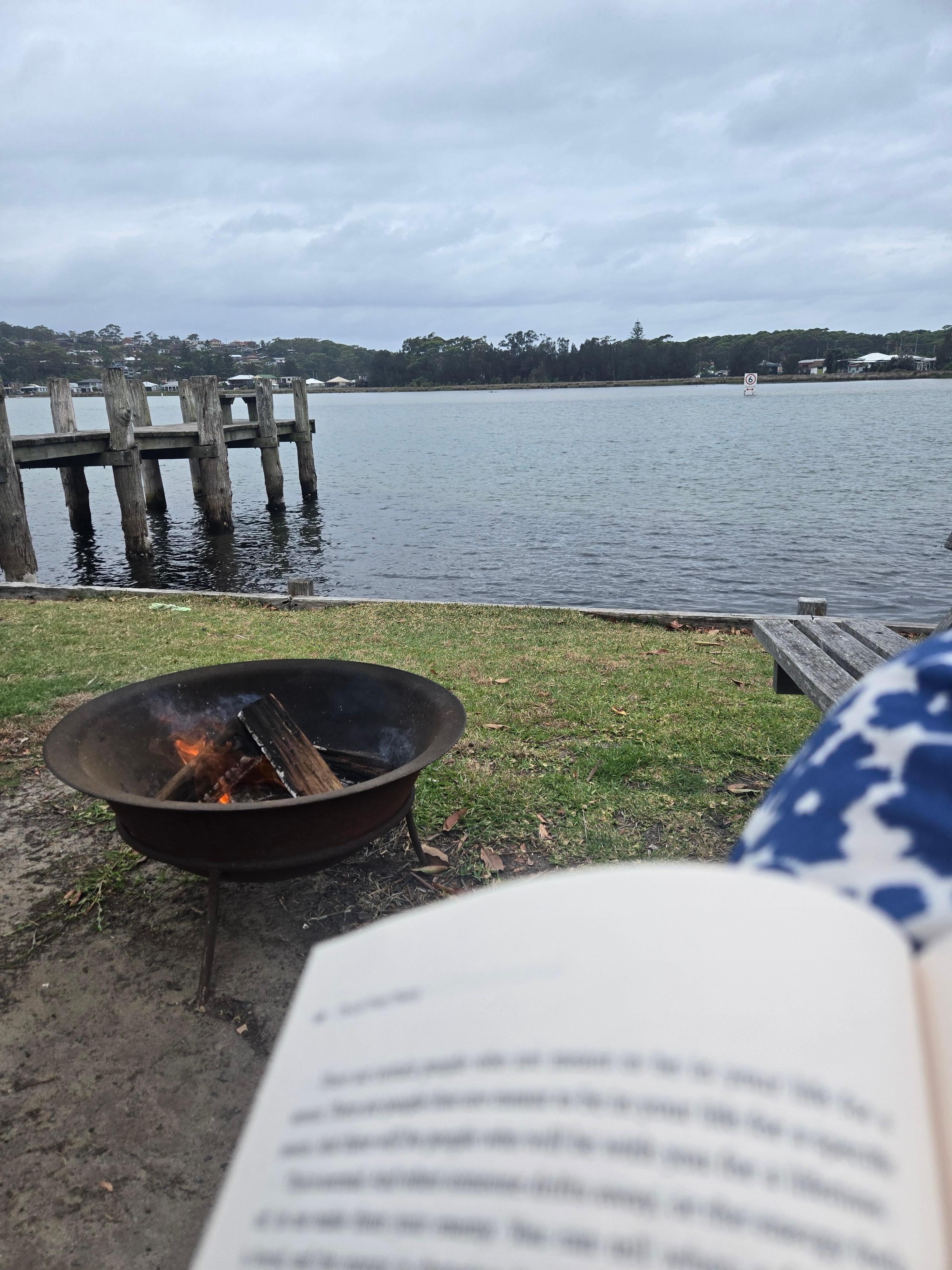 So relaxing by the fire of an evening.