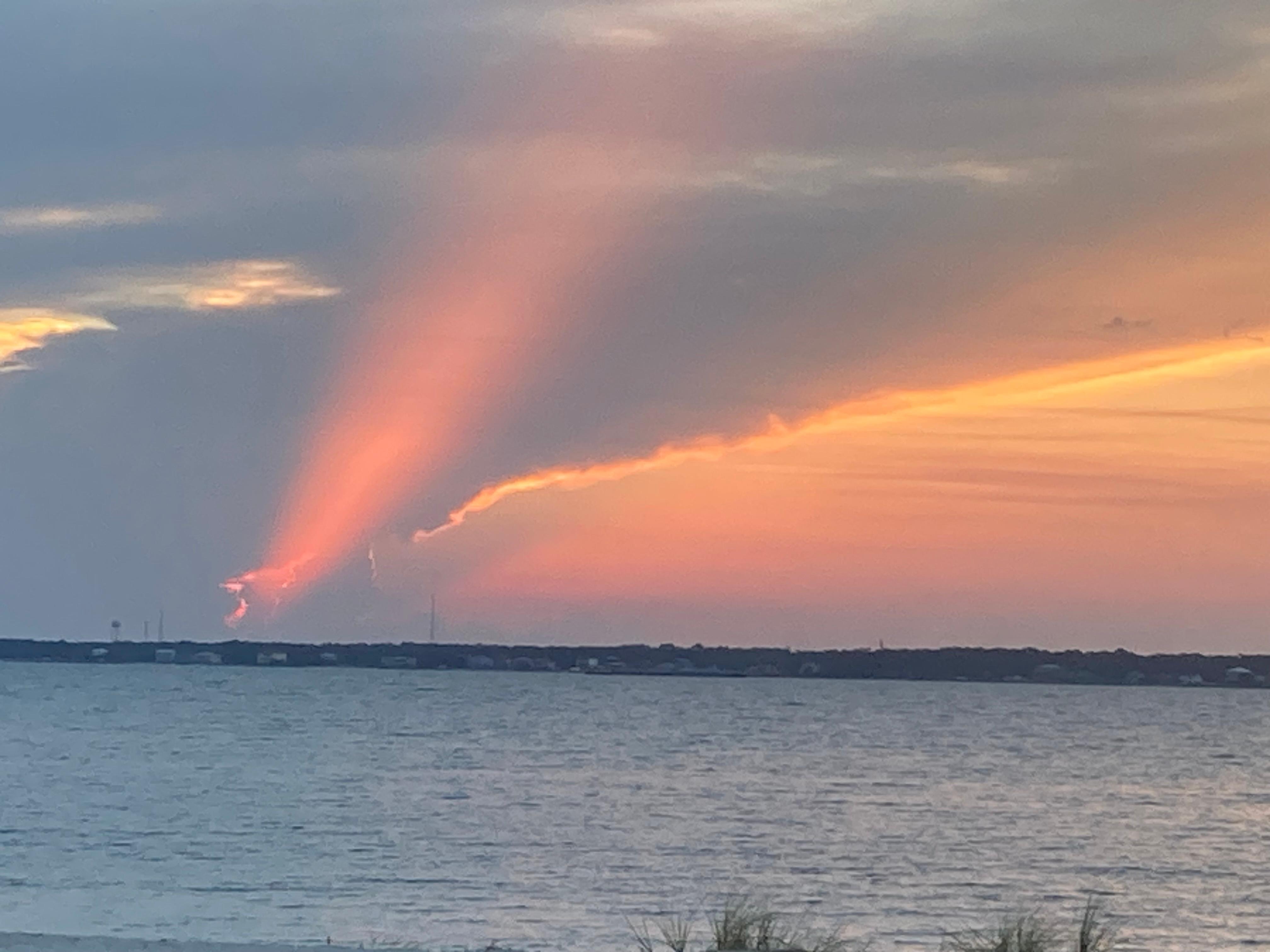 Sunset from the patio