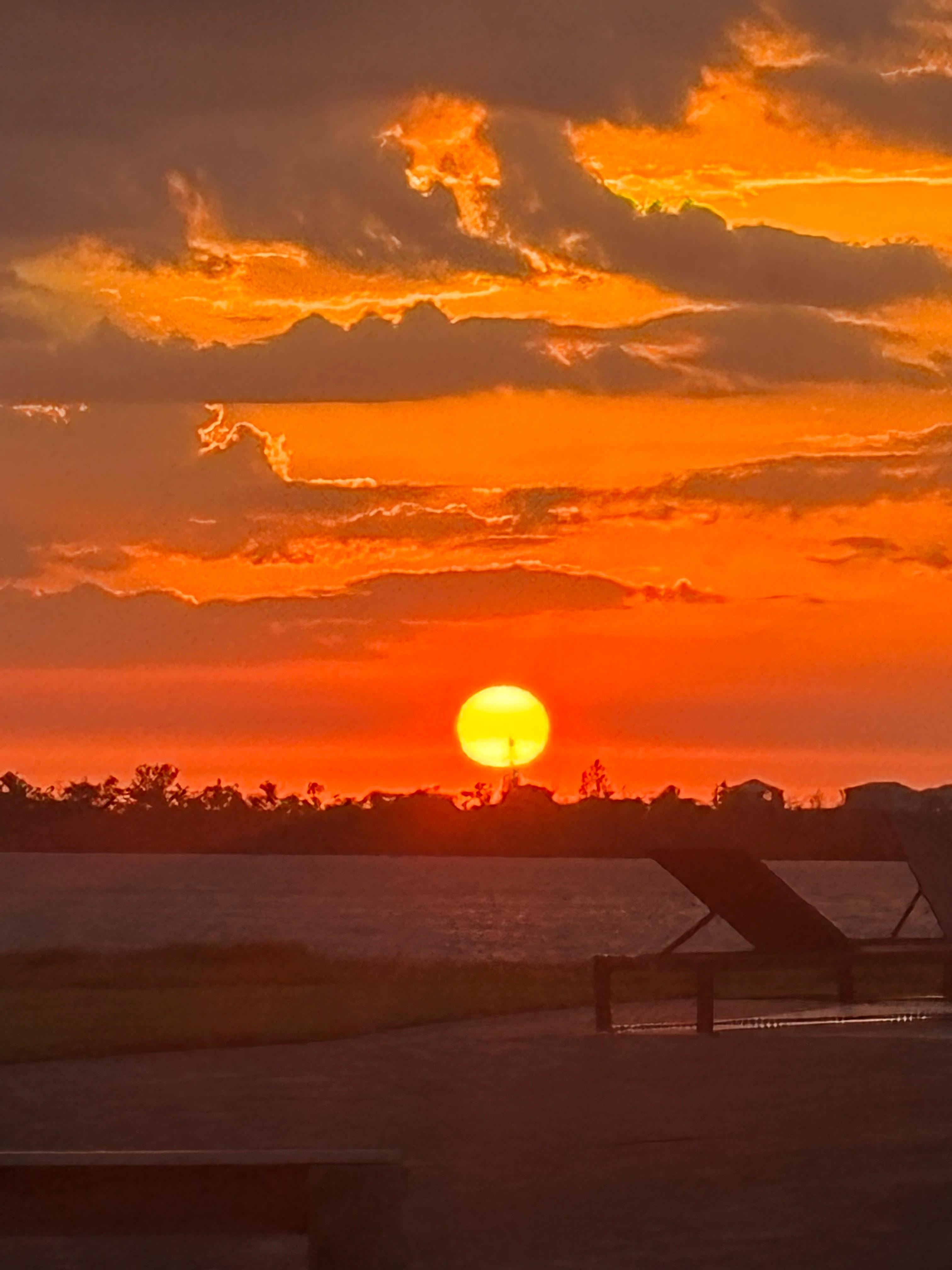 Sunset from the dock