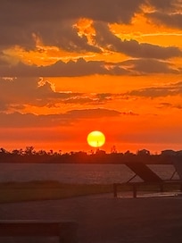 Sunset from the dock