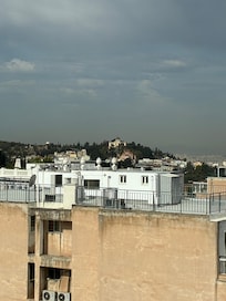 Weiter Ausblick von der Dachterasse