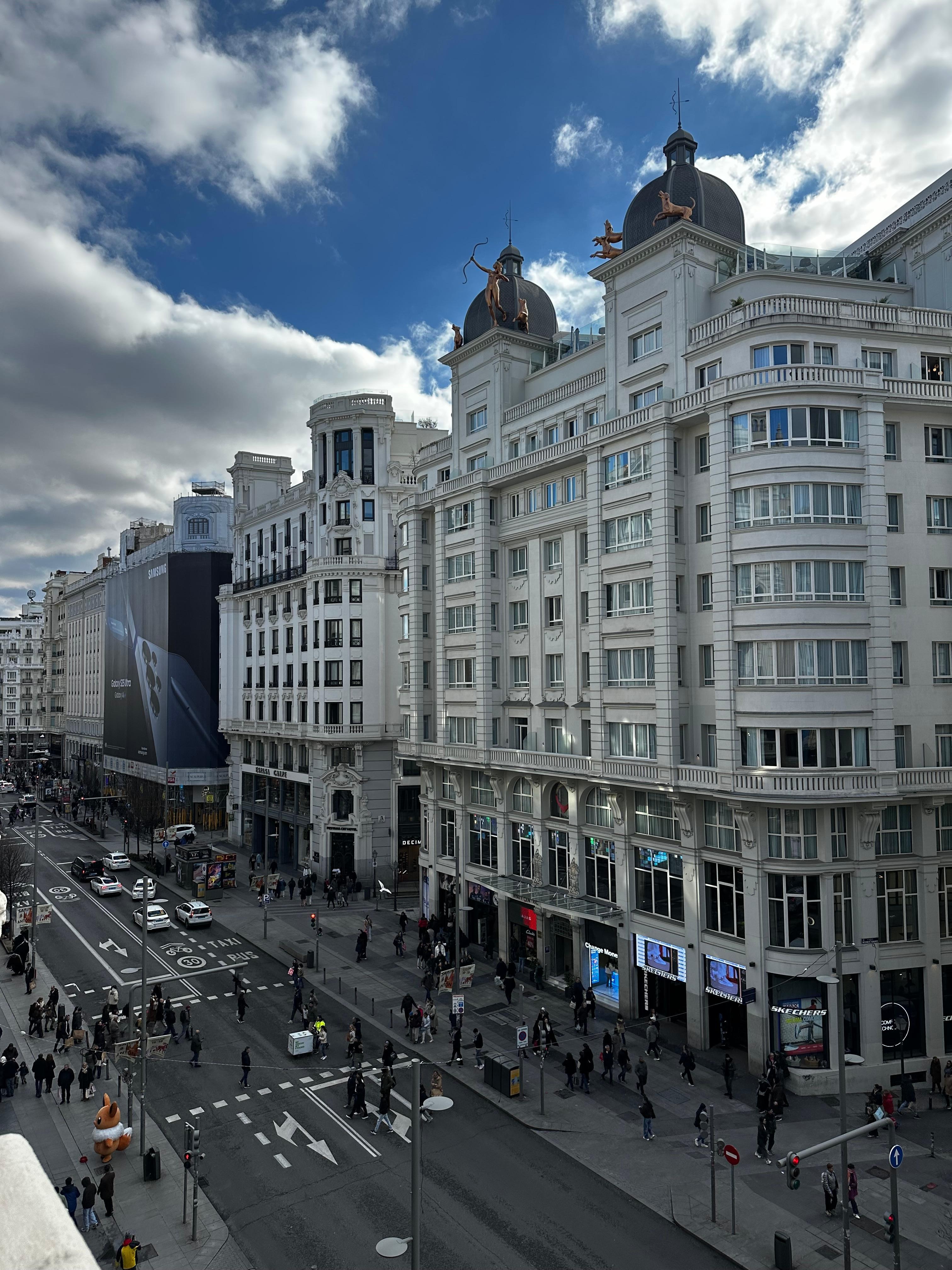 View from our balcony 