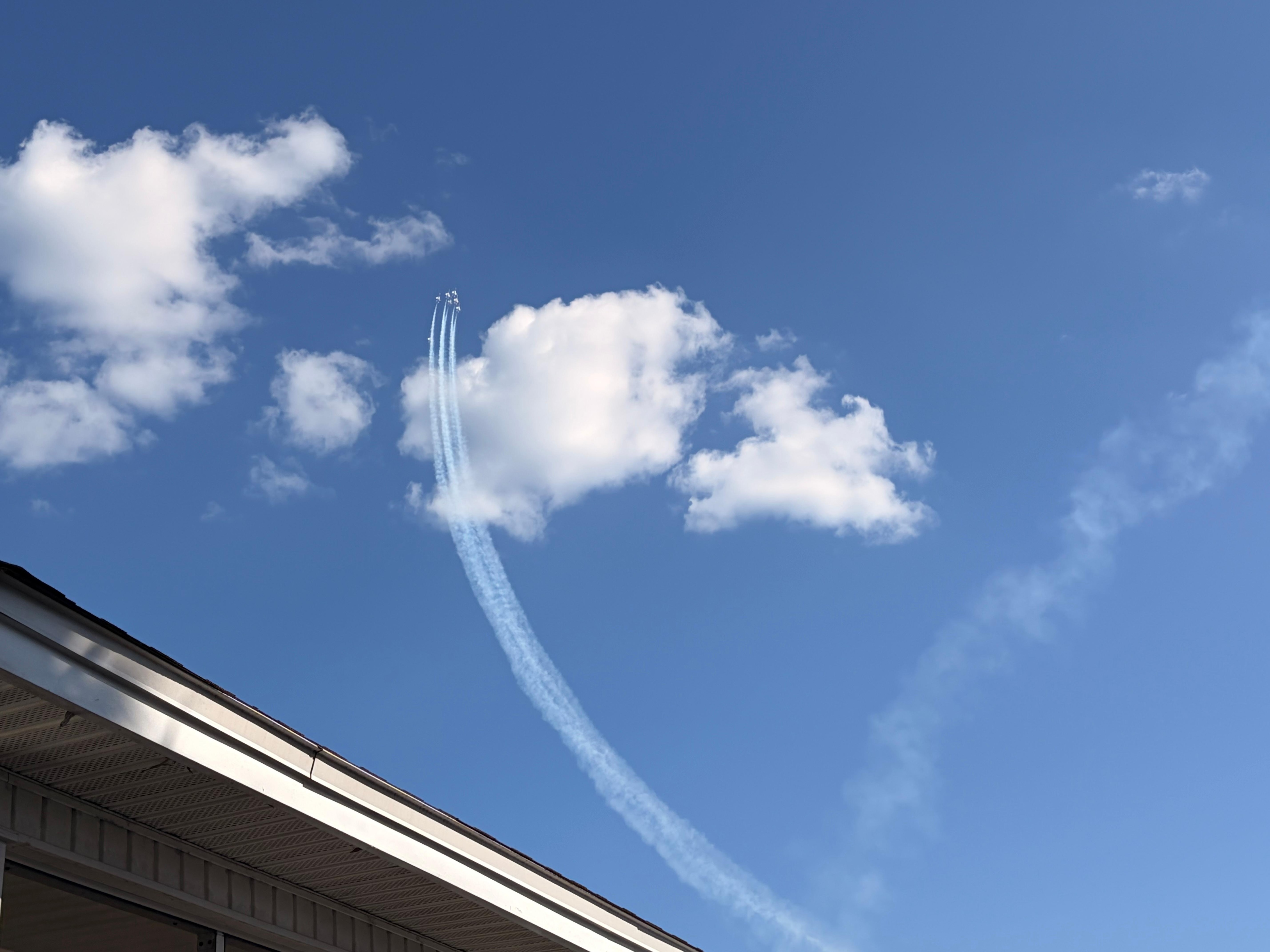 The Air Show that flew right over us!