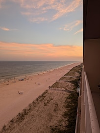 Sunset from balcony