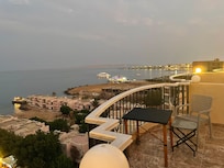 Utsikt från balkongen