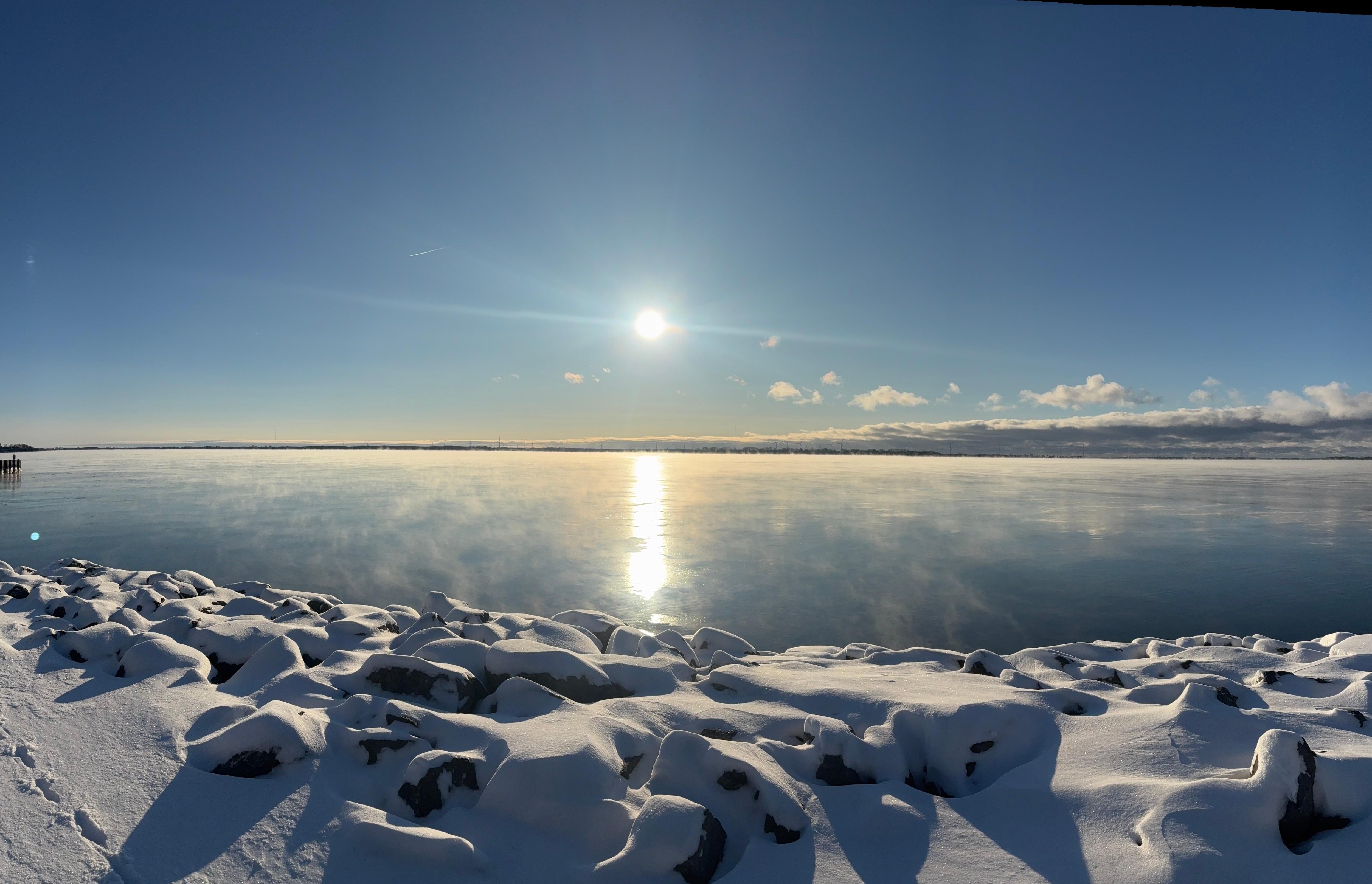 Beautiful short walk to the water. 