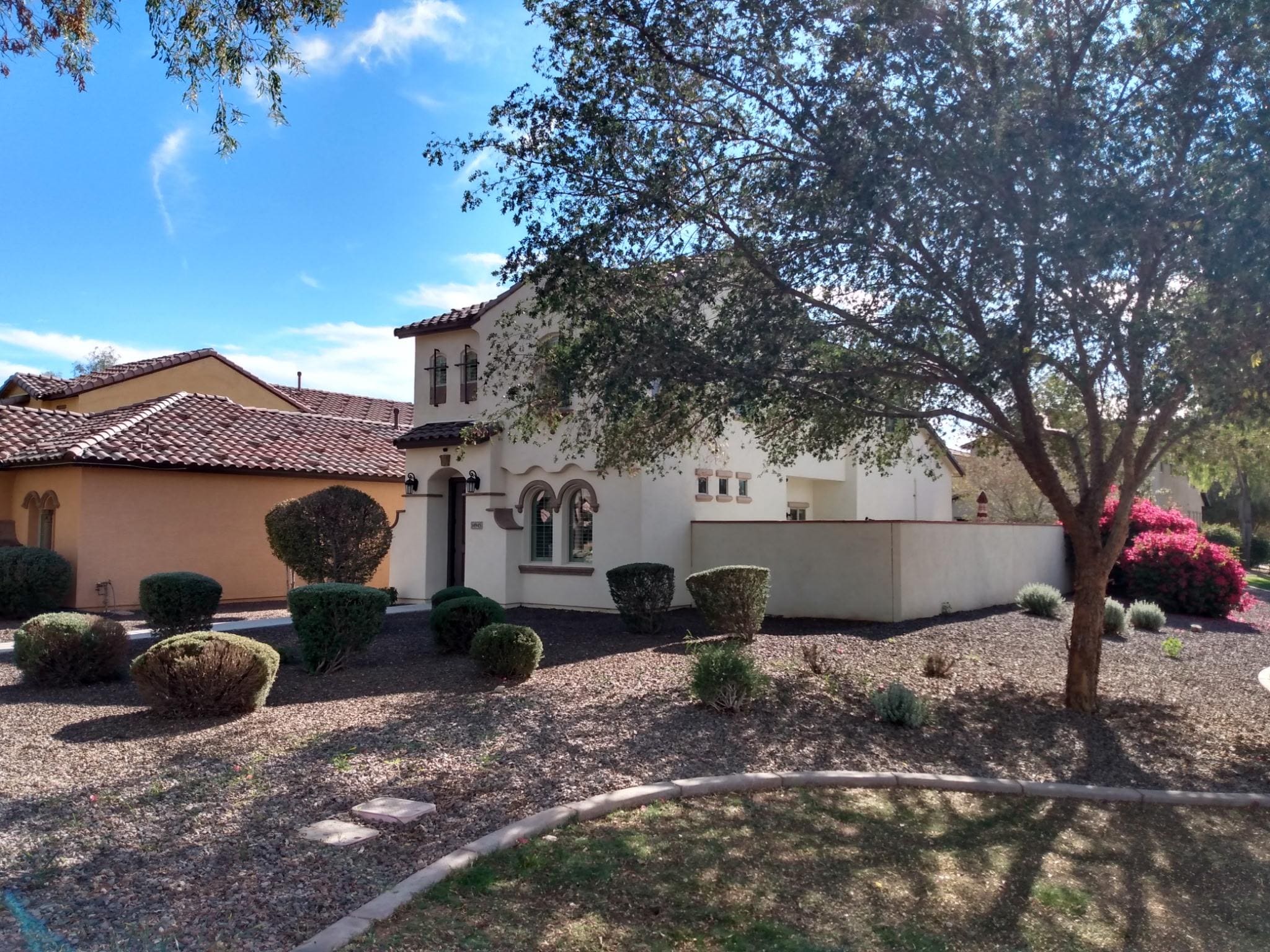 Exterior of the house