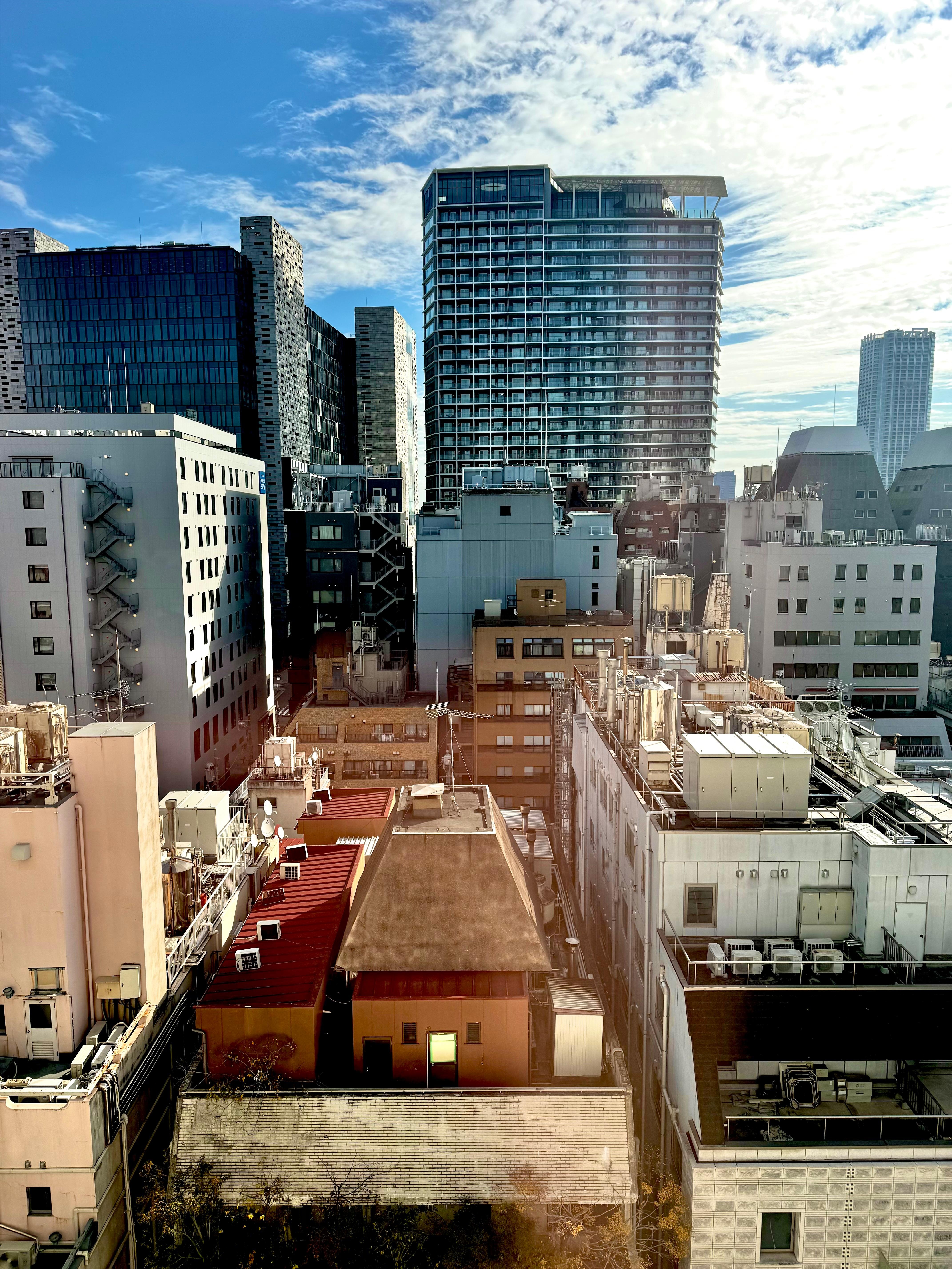 View from the windows on the 10th floor
