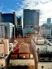 View from the windows on the 10th floor