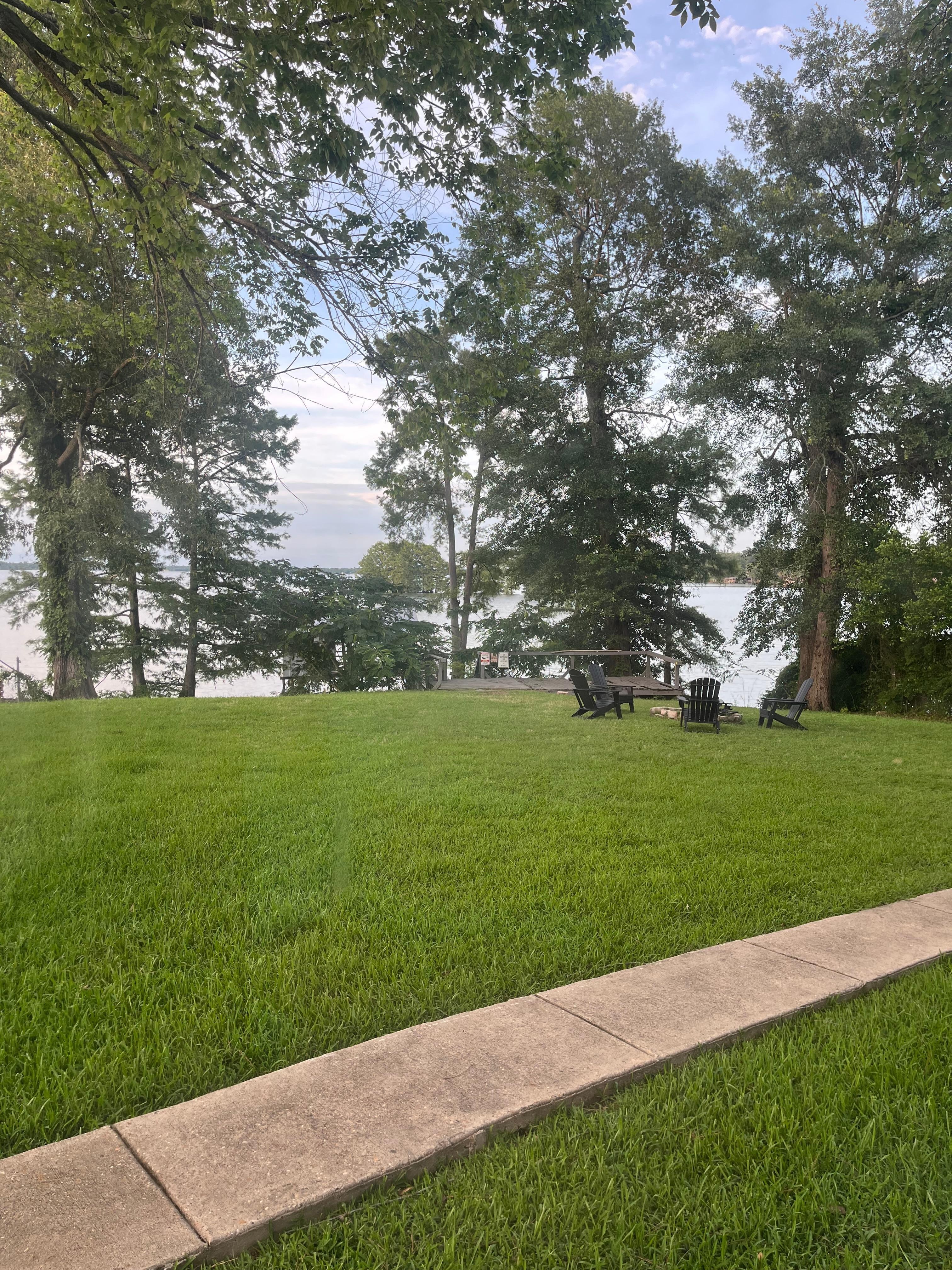 View from the back of the house. 