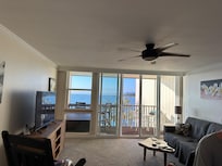 Family room looking out to the ocean