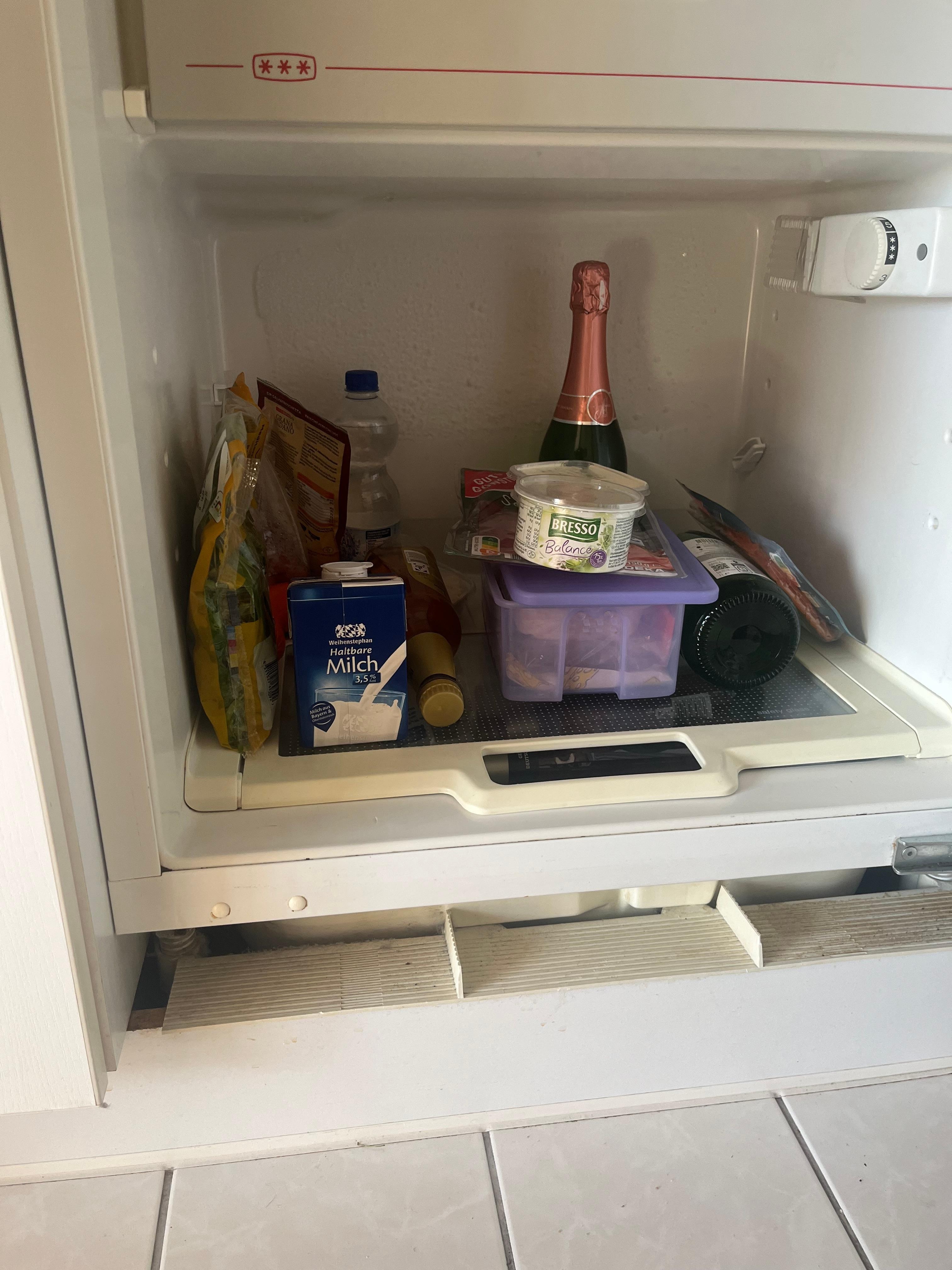 Nur das untere Fach vorhanden 