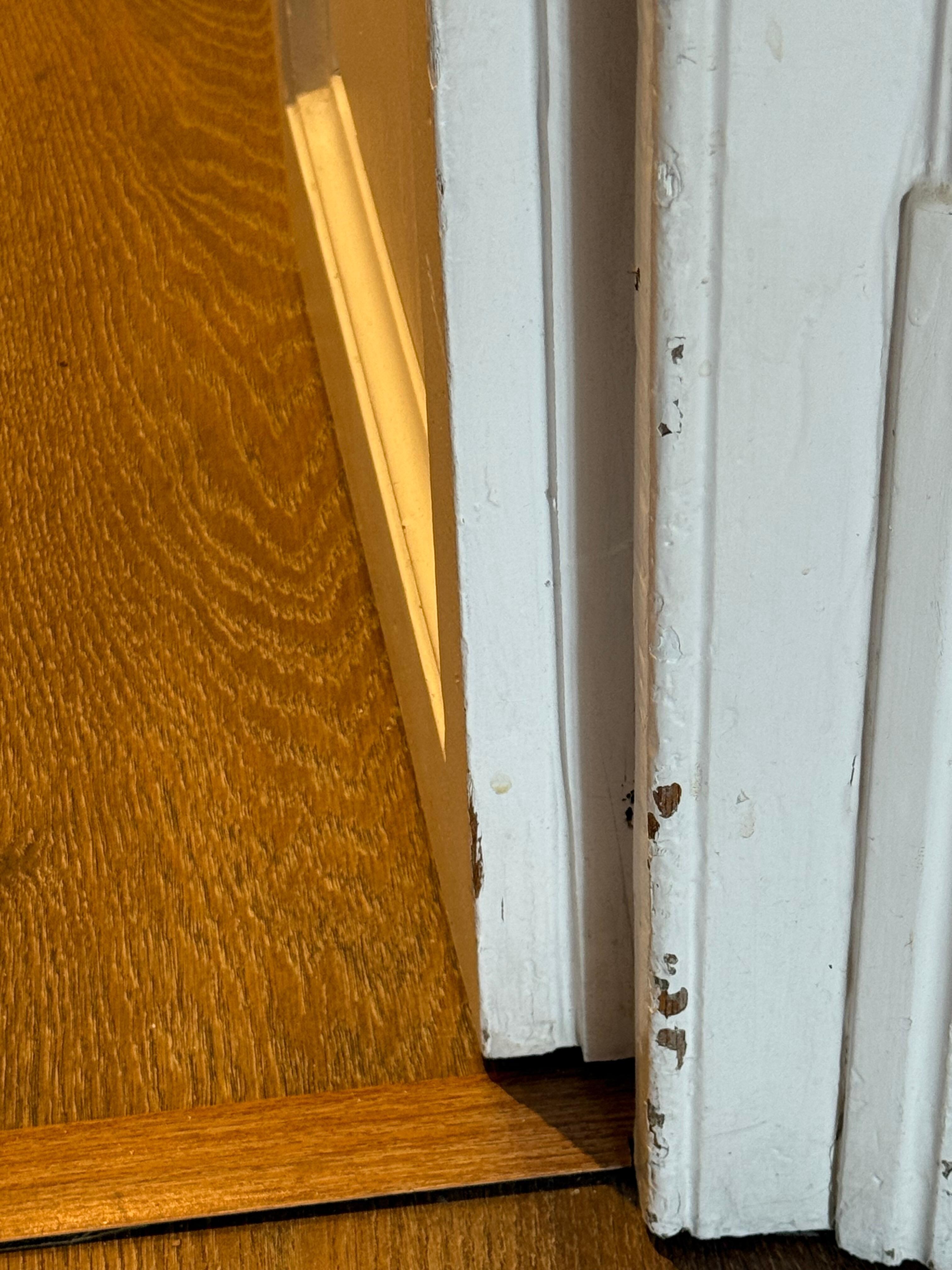 Every room wall and doorway needed paint. 