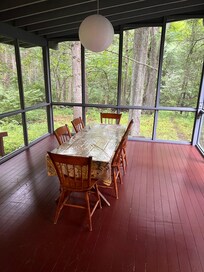 Screened in porch