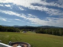 View from the deck!