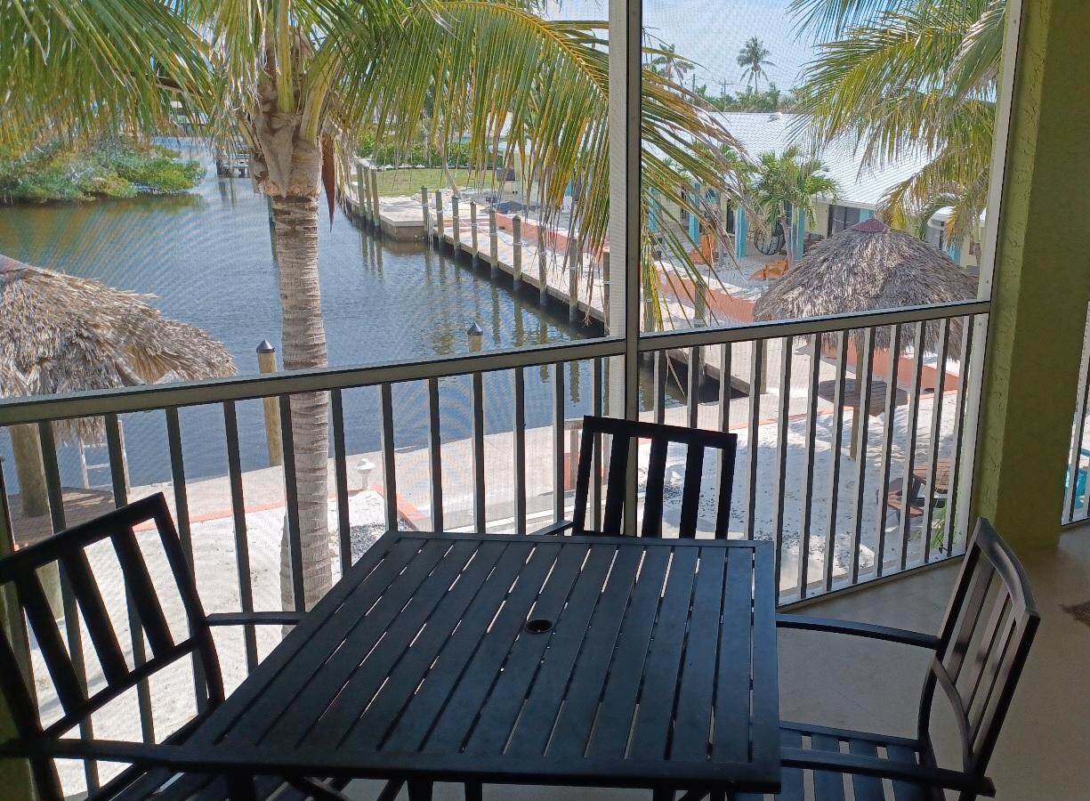 Back deck.  Fully screened.