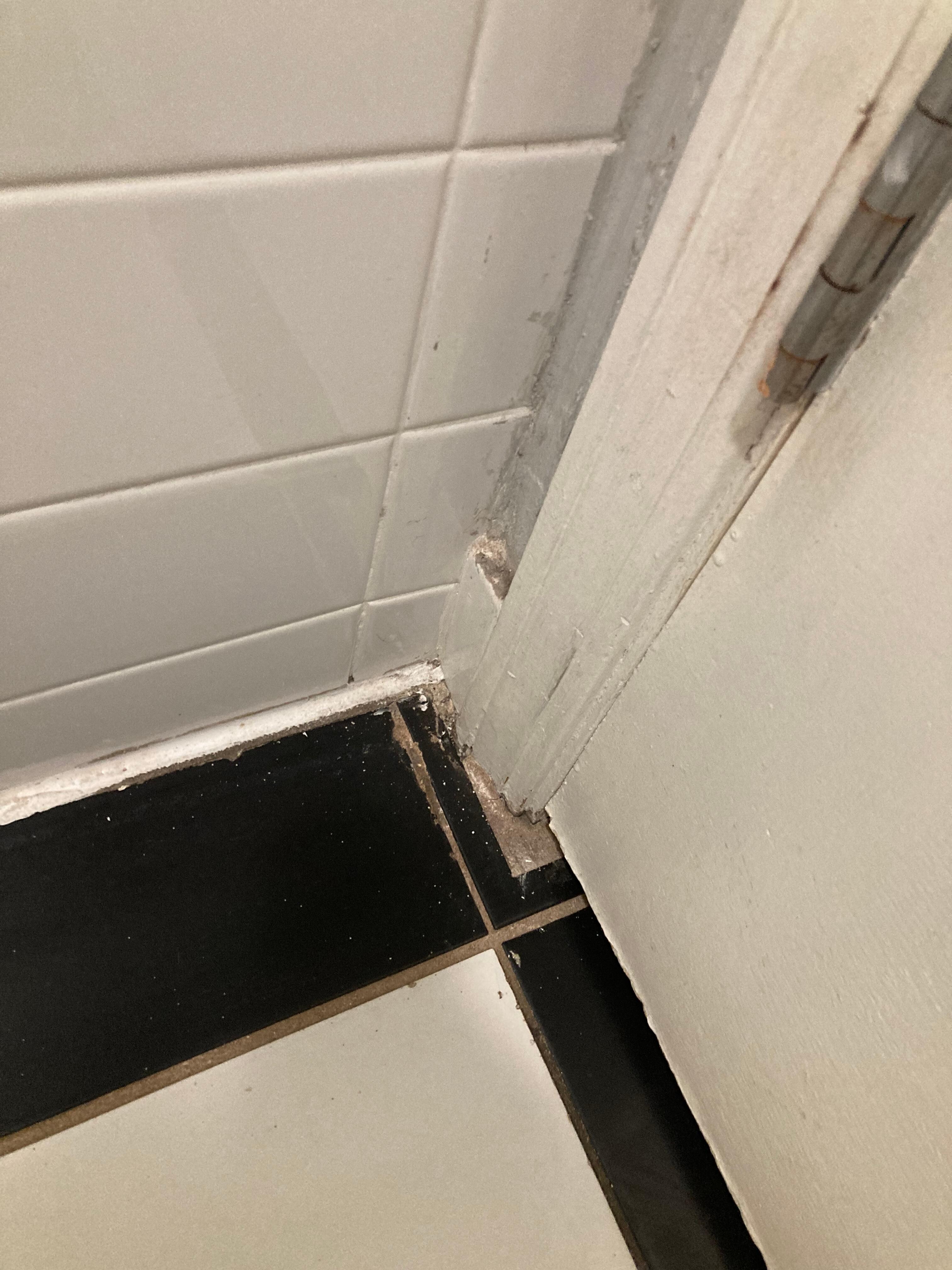 Bathroom floor