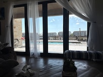 From living room -