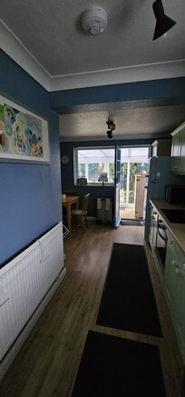 Spacious well equipped kitchen