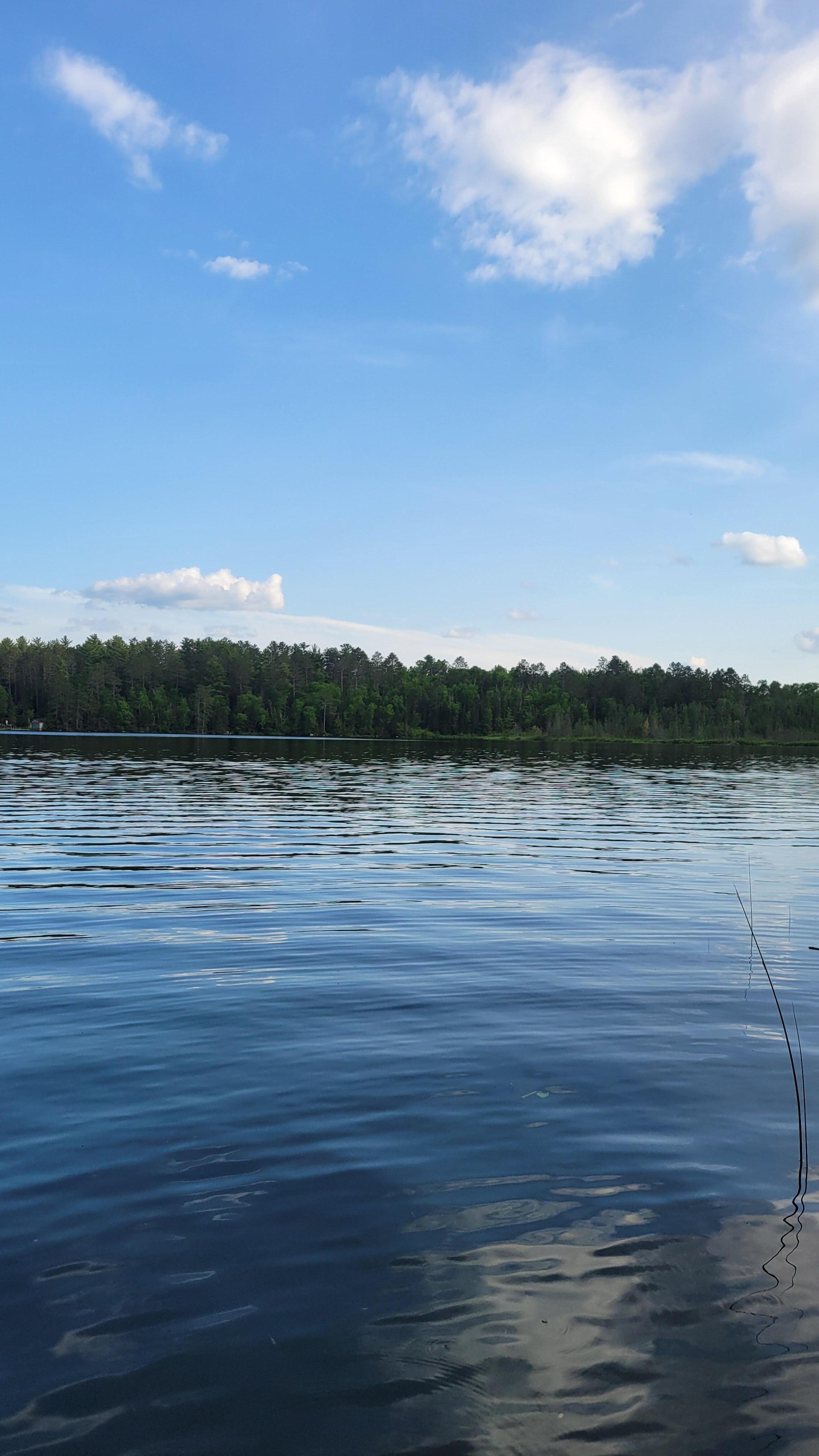View of the lake