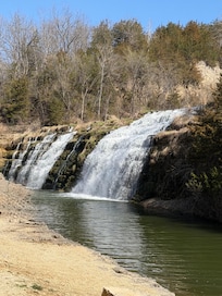Wall fall near by