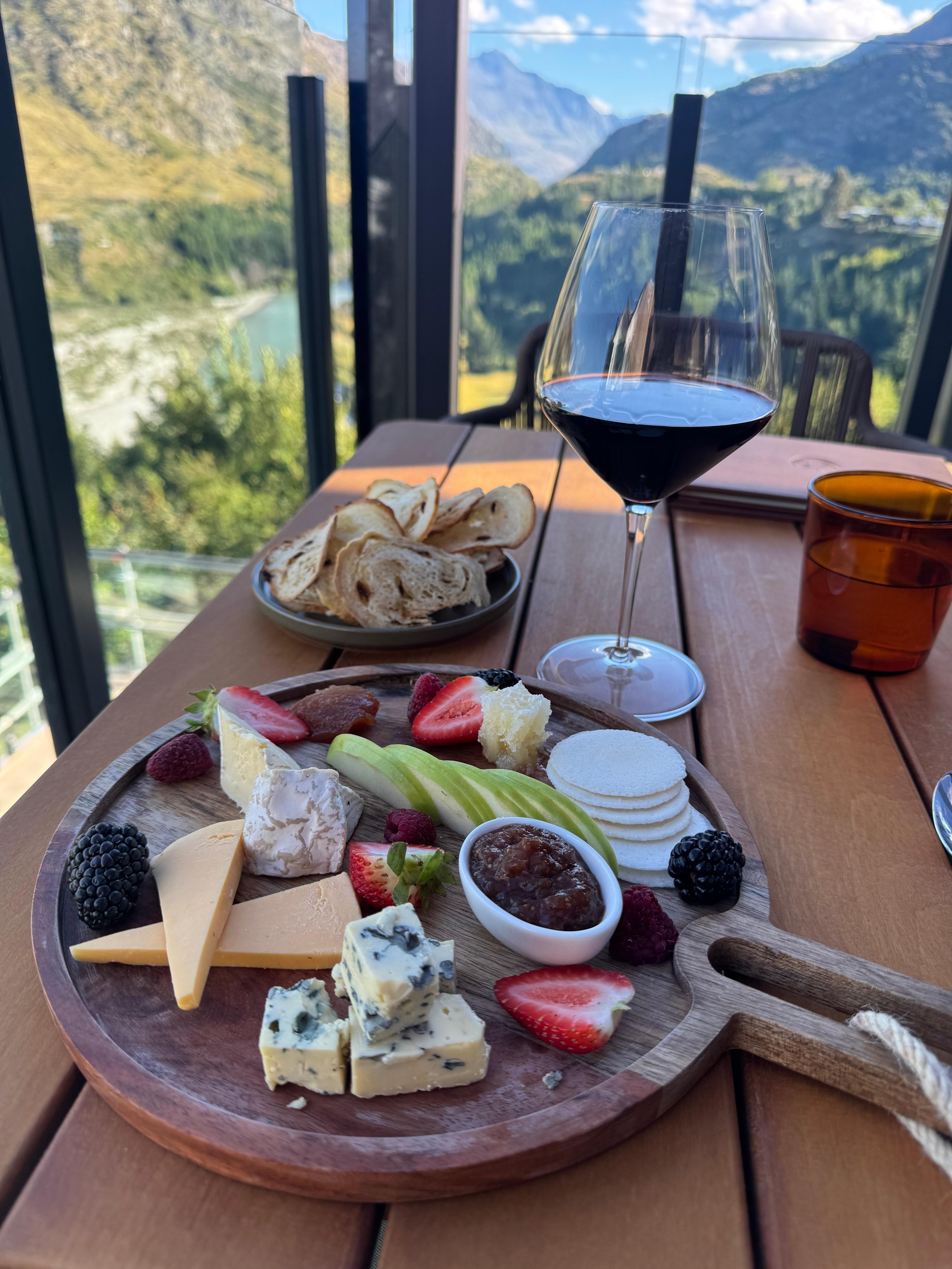 View from restaurant 