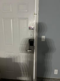Crack in the door