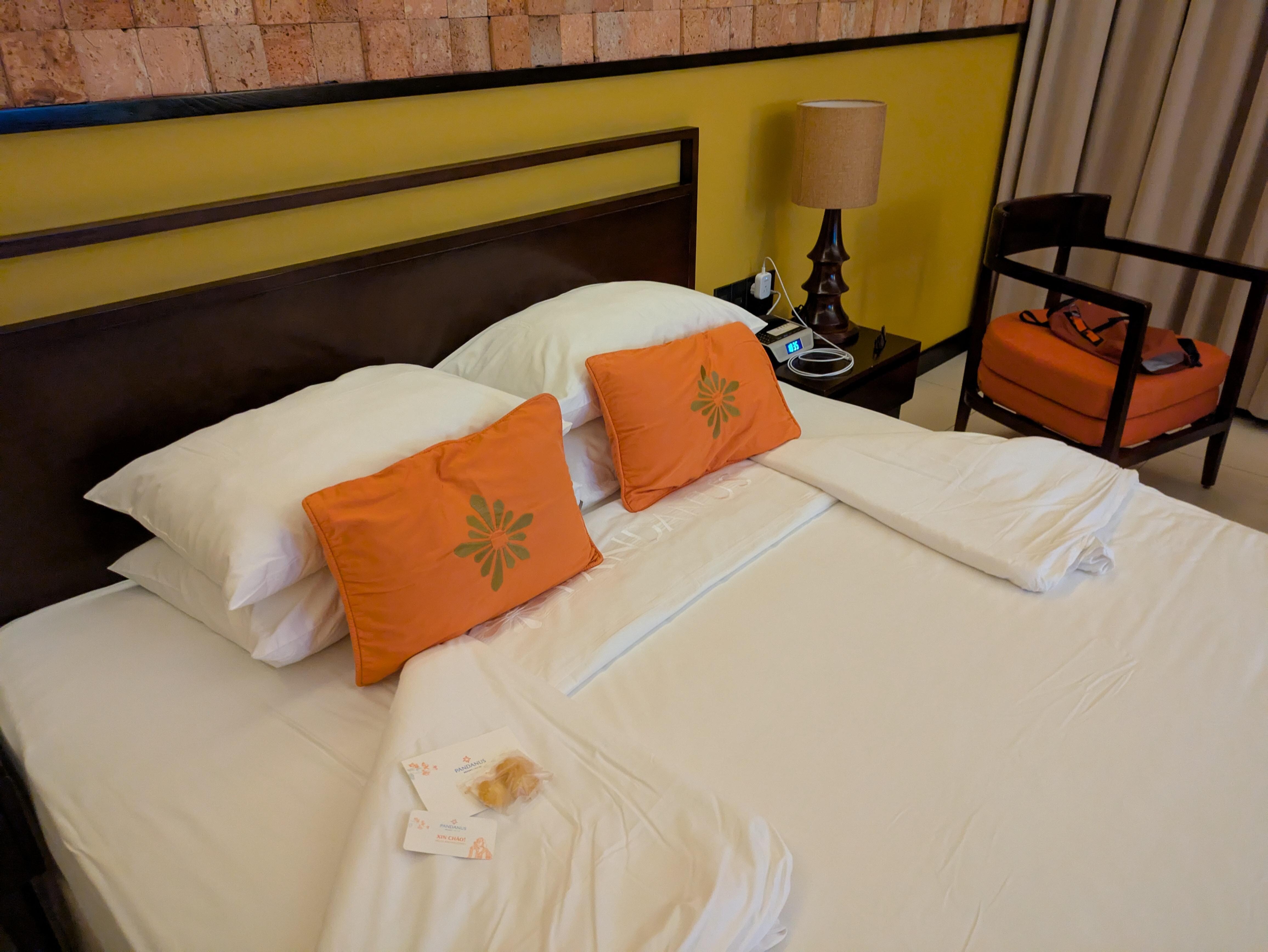 Classic and tasty turn down service. 