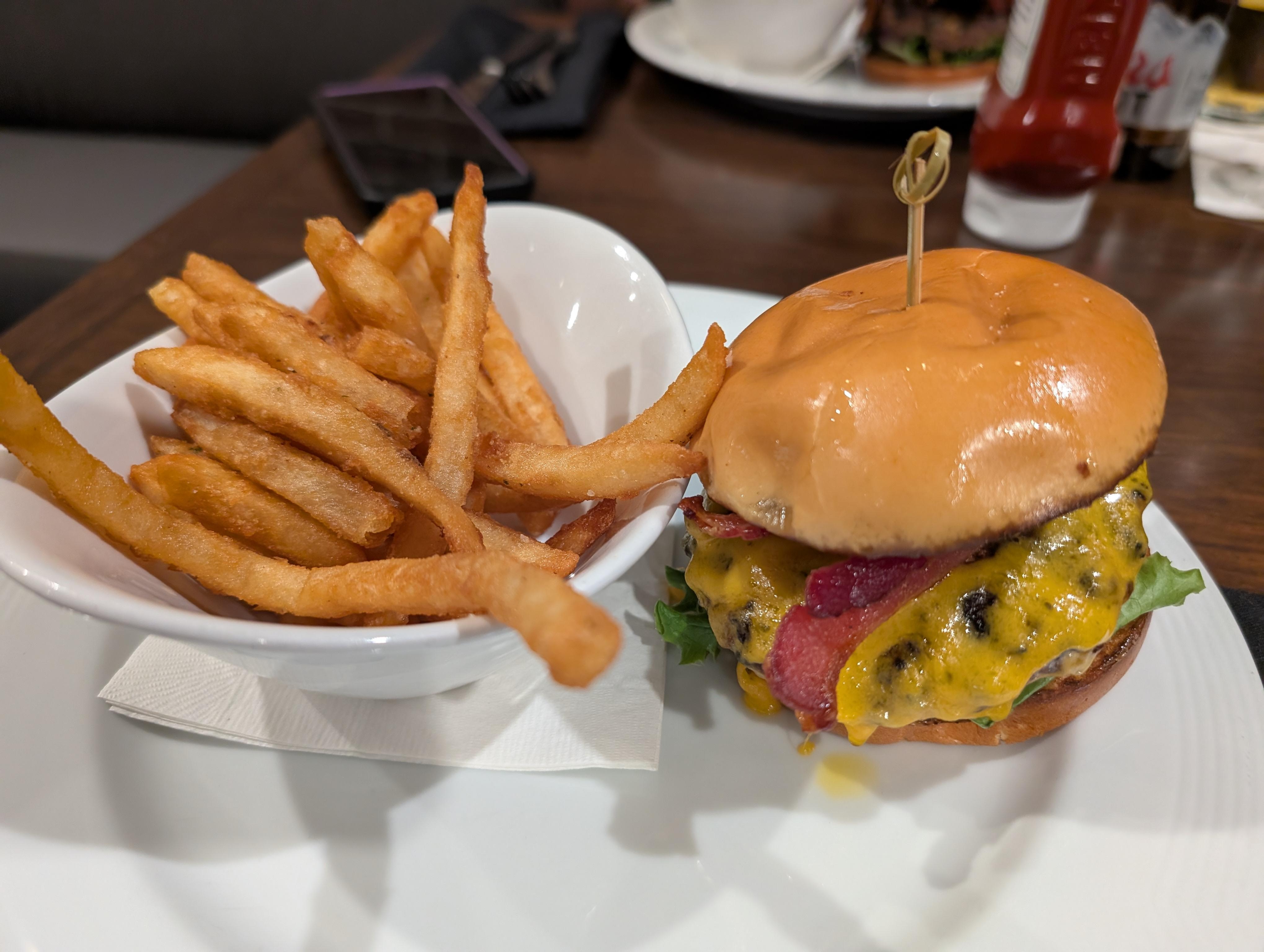 The Yard Burger was delicious.