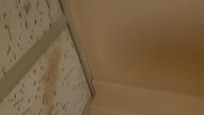 Tile on ceiling