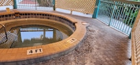 Hto tub area