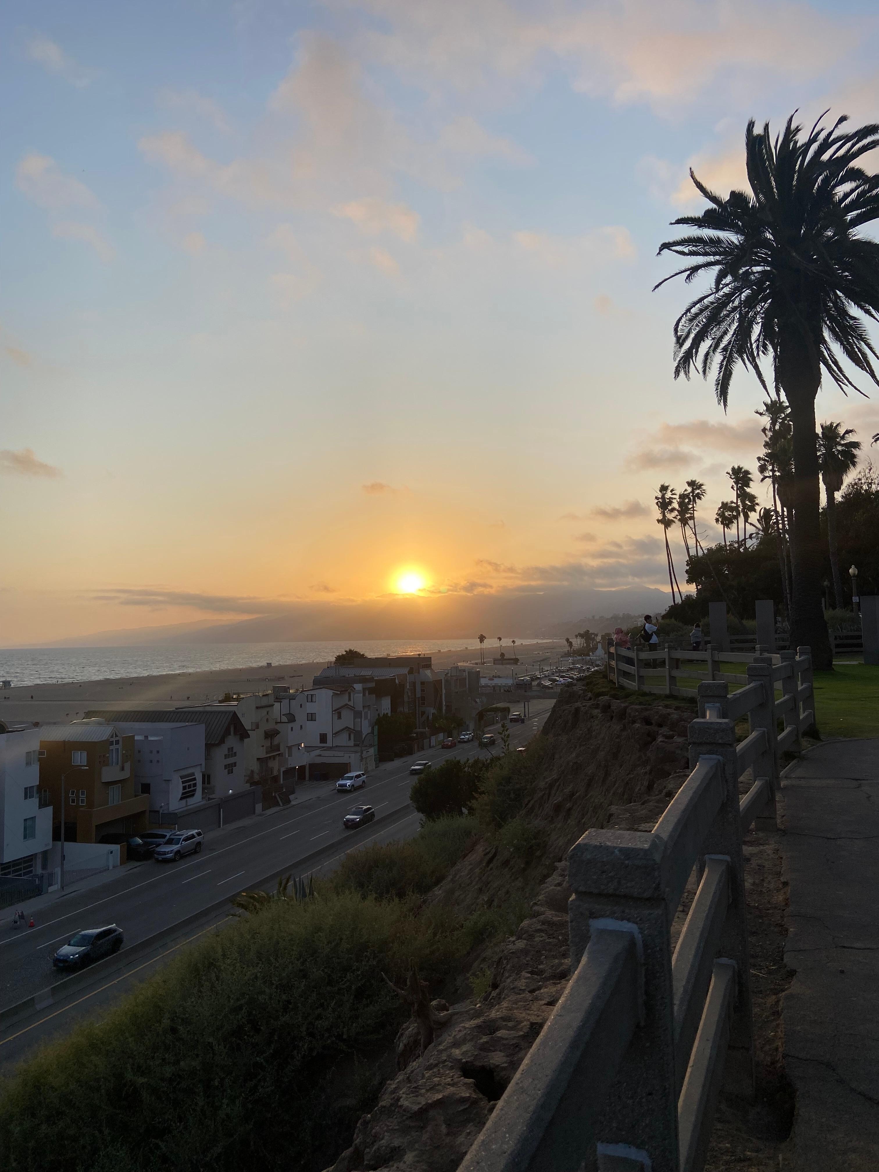 Santa Monica was about 35 mins.