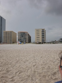 View of Whaler from beach