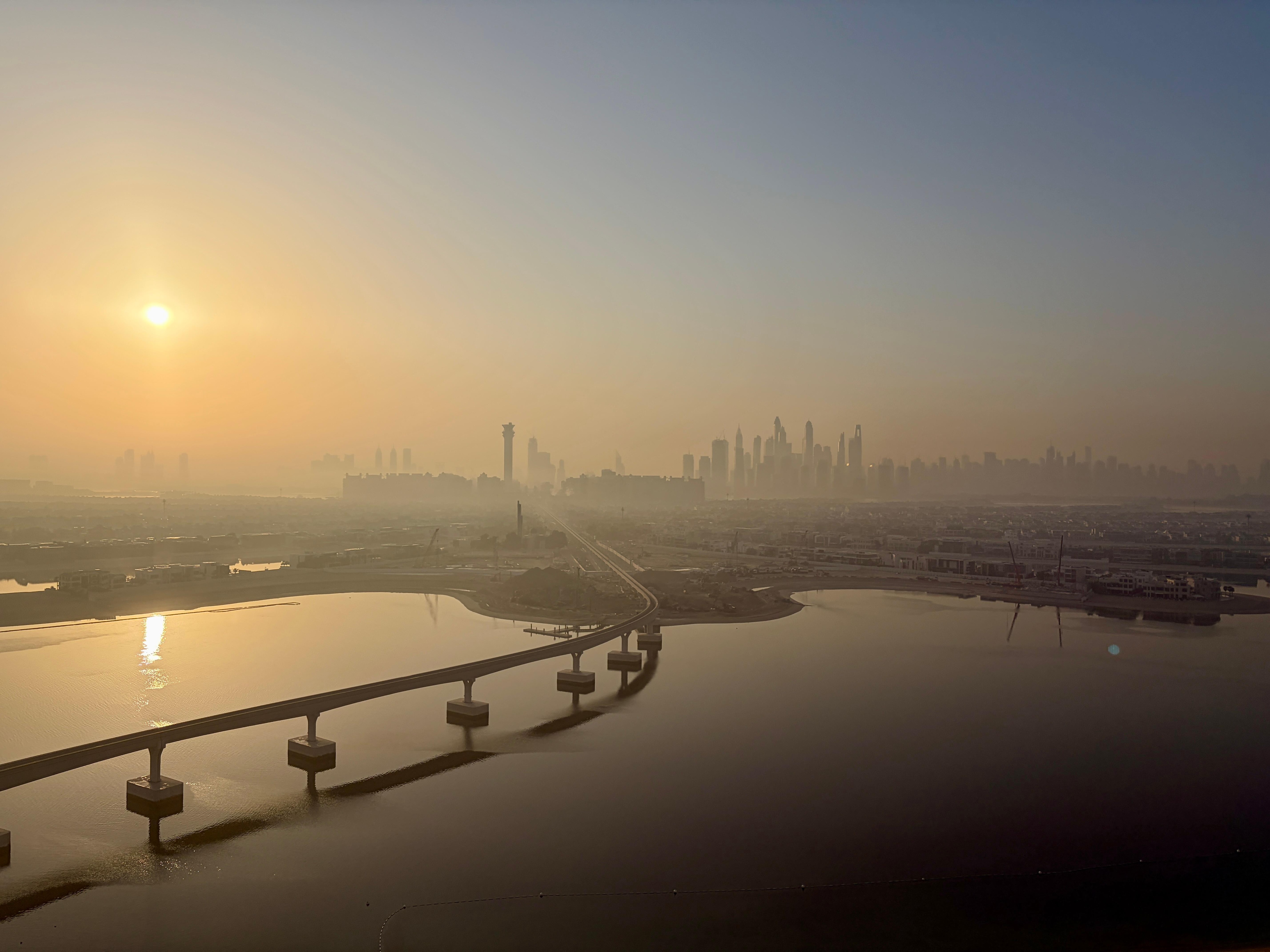 View from our room - early morning