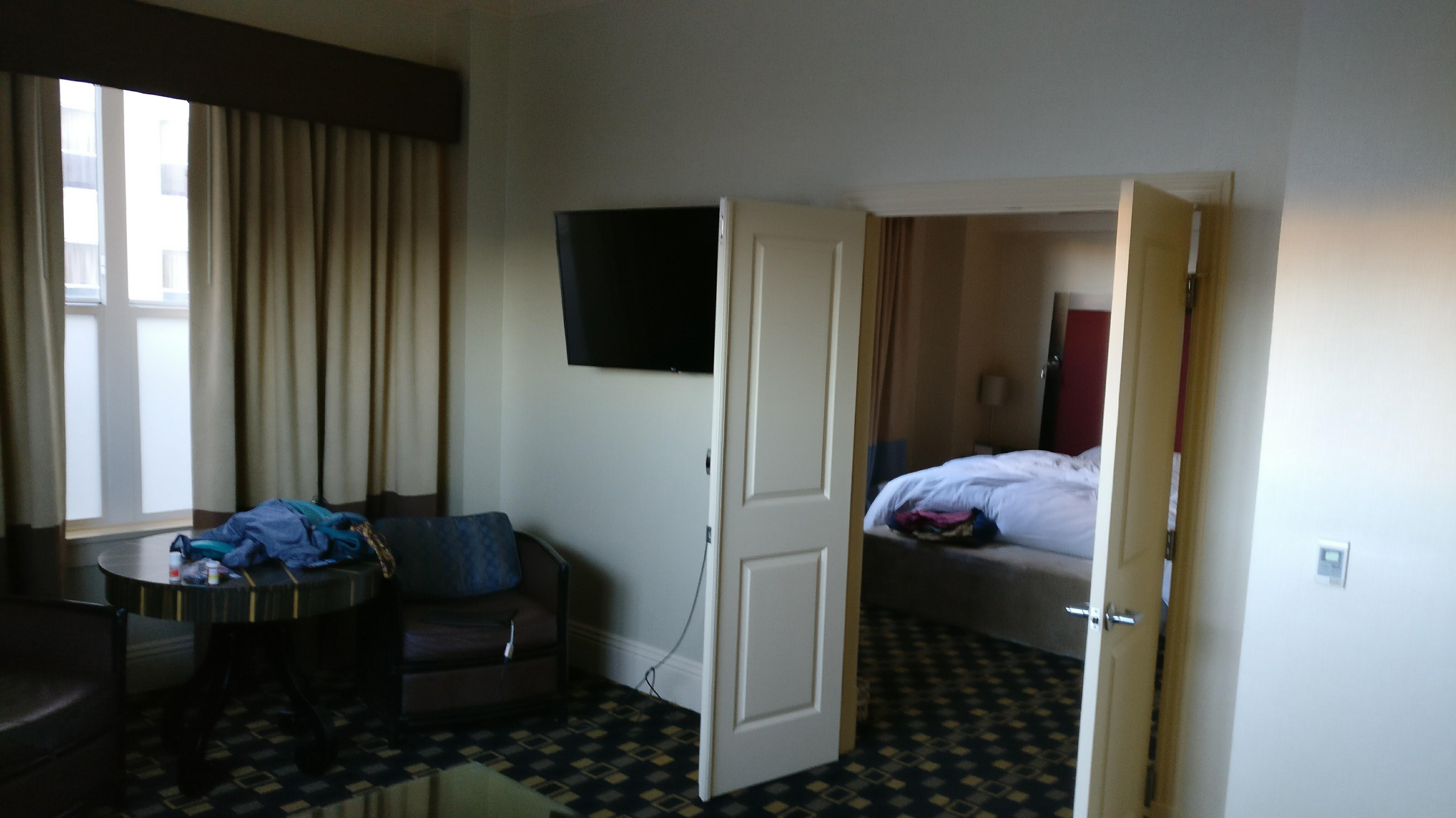 Suite door to bedroom
