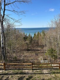 View from the back deck