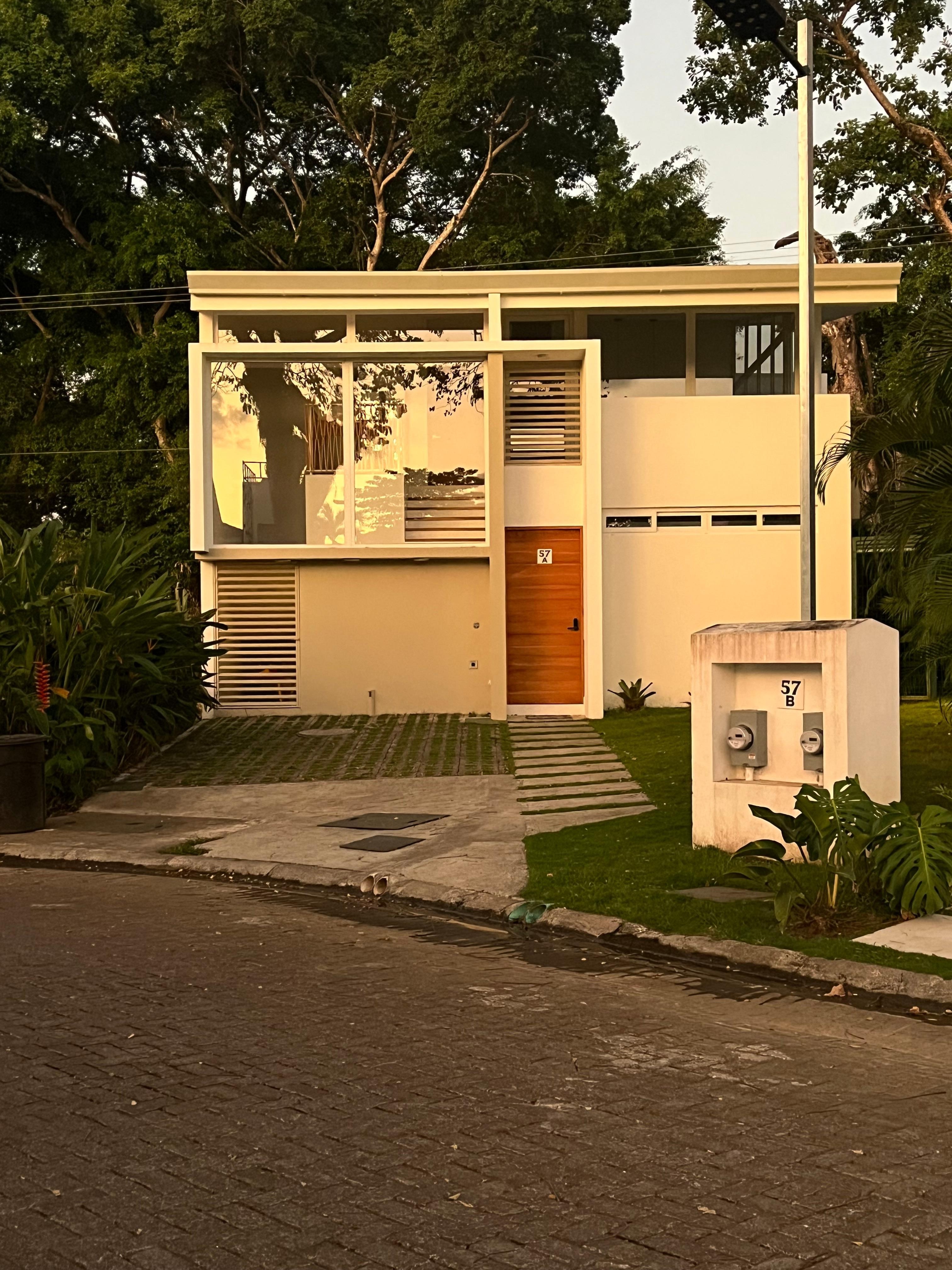 View of the home from the street