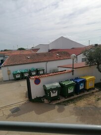 Vue du balcon de la chambre !