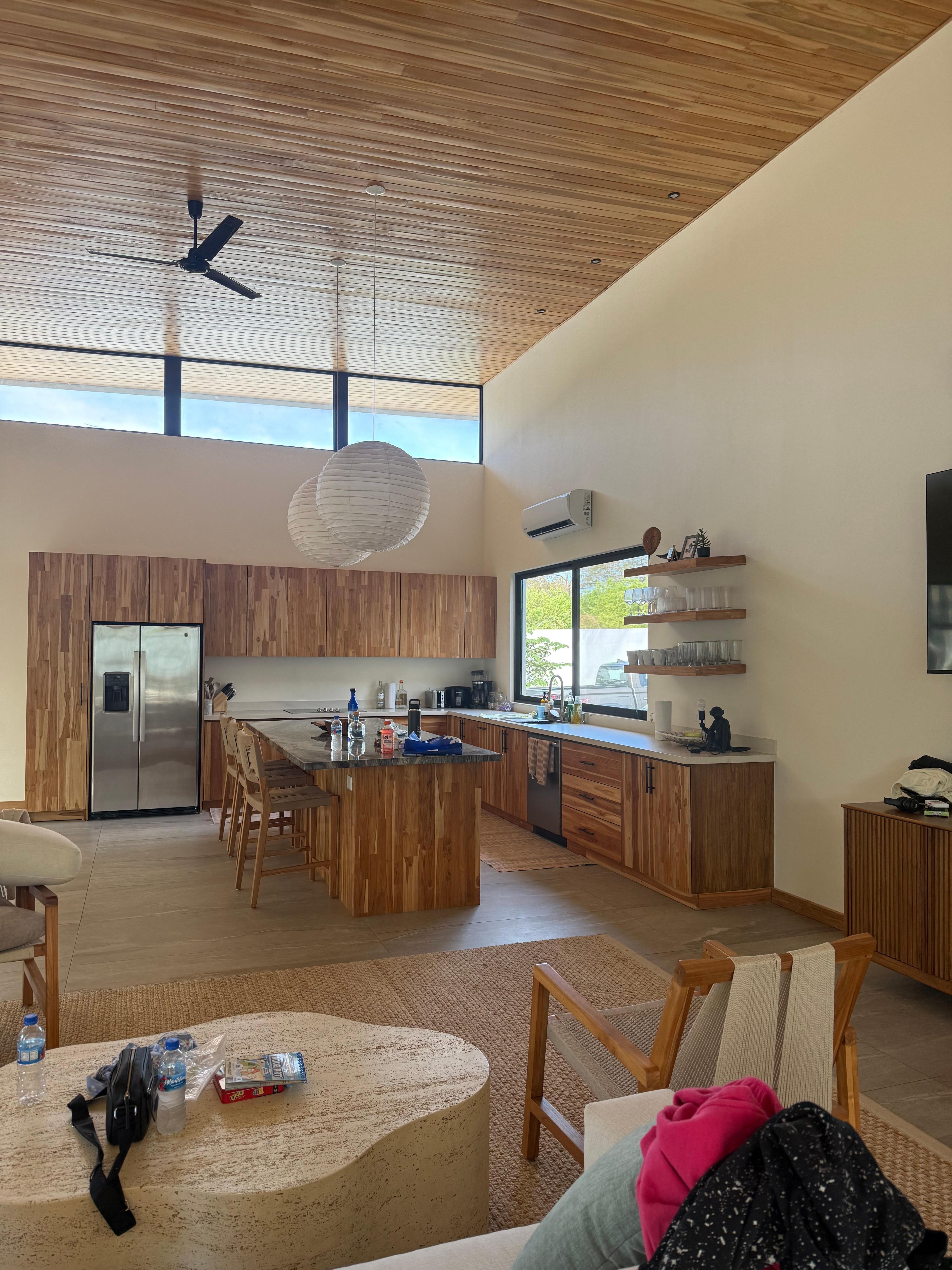 Huge kitchen perfect for cooking lots of meals for all the kiddos 