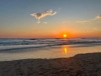 Don’t miss the sunset on guiones beach!