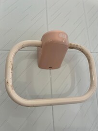 man ekelte sich da ein Handtuch aufzuhängen