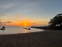 Sunrise from resort.