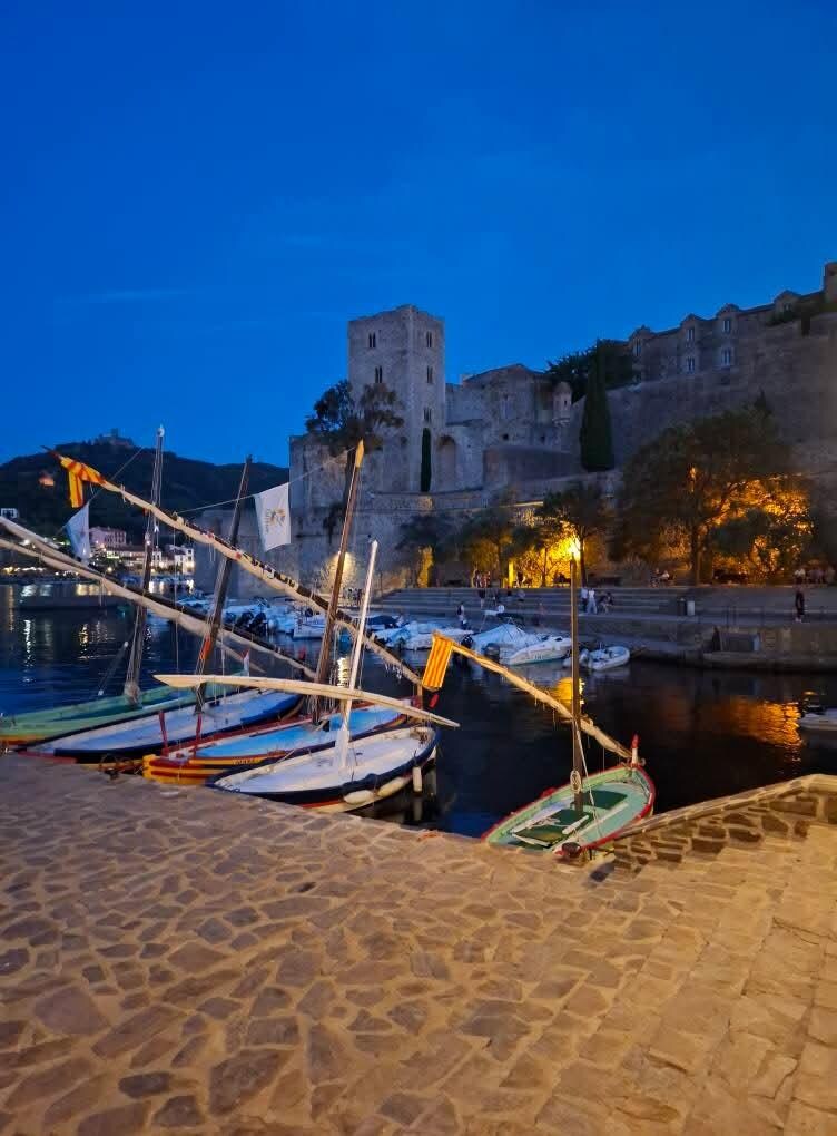 Collioure by night