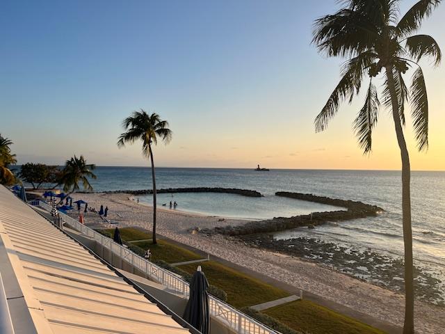 Hotel beach and protected swimming and snorkeling area