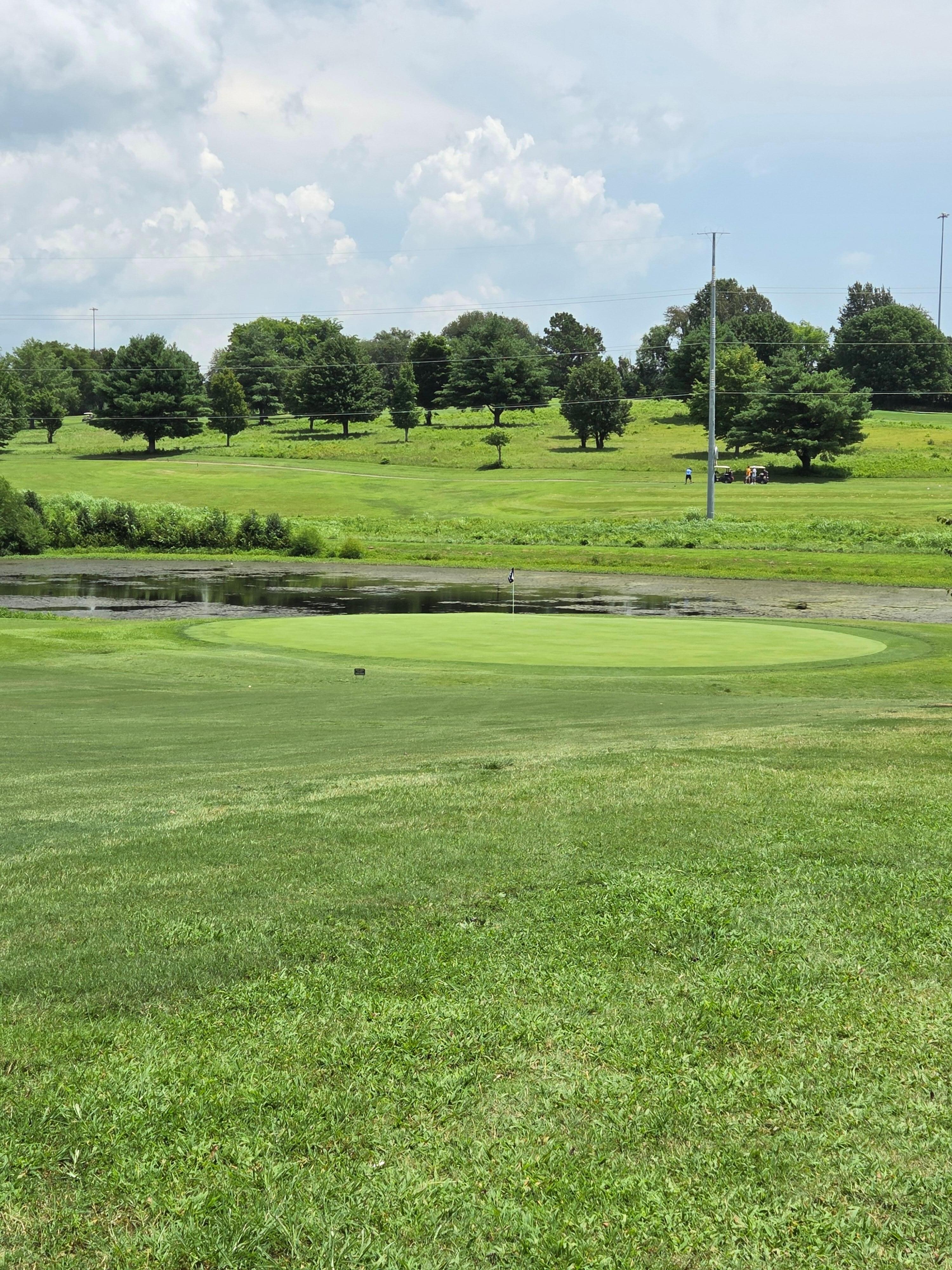 Golfing