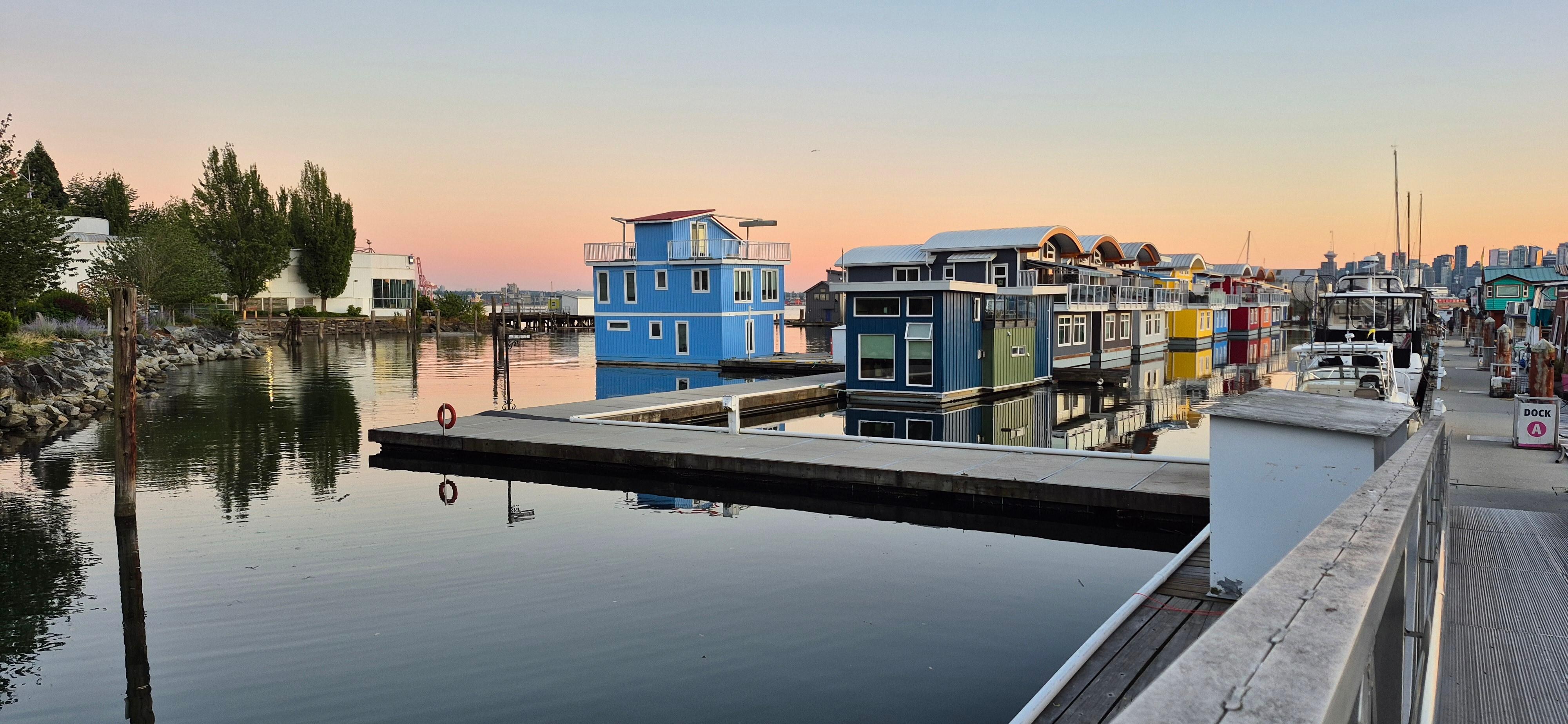 A beautiful  peaceful community on water