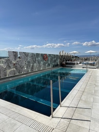 Rooftop pool