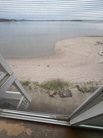 View from 2nd floor room that shows how close it is to the water.