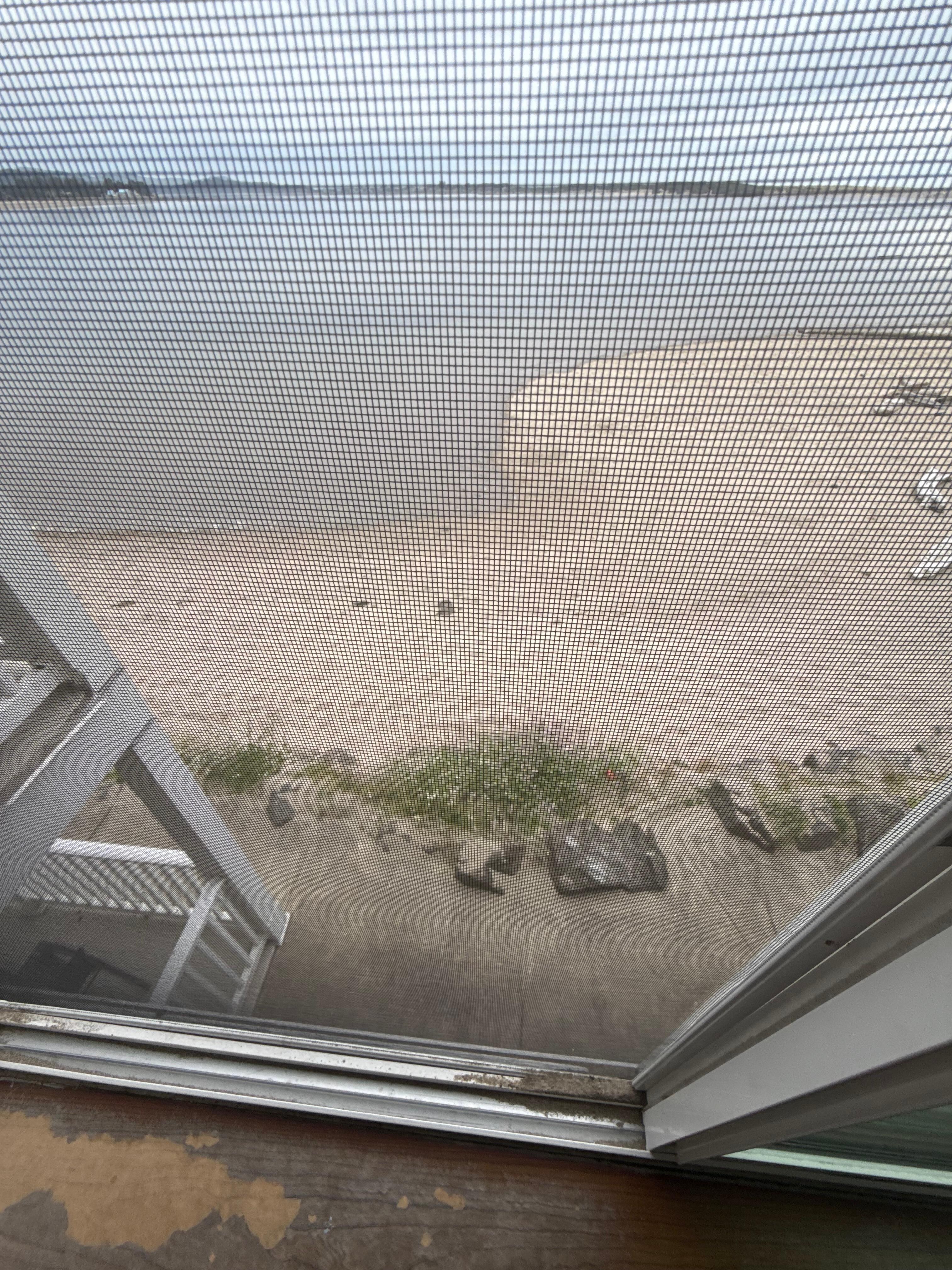 View from 2nd floor room that shows how close it is to the water. 